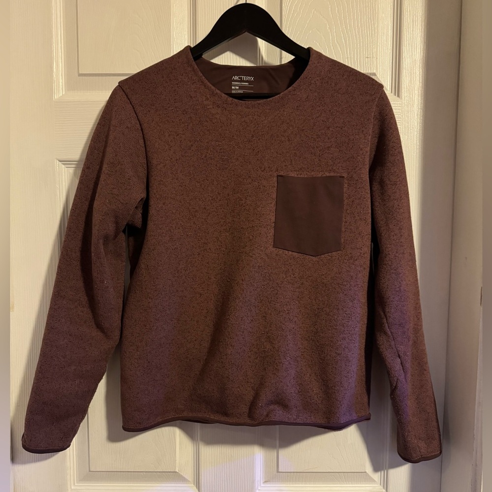Arc’teryx covert pullover sweater purple